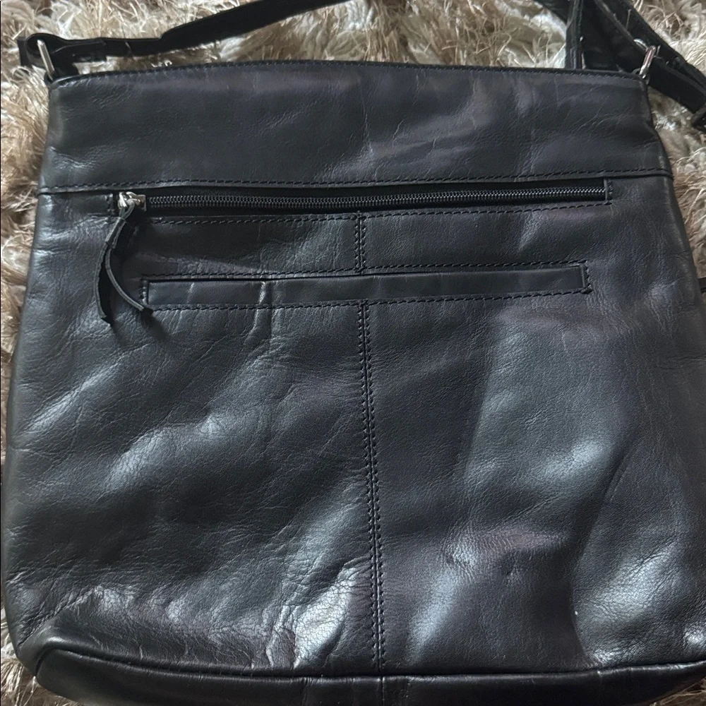 Terry Large Soft Real Leather Womens Crossbody Handbags and Purses-Triple